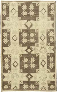 El Dokuma Vintage Halı - 138 cm x 224 cm