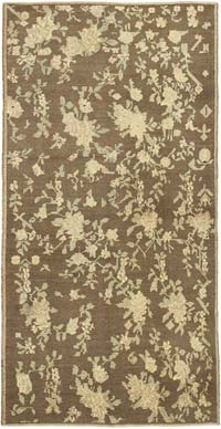 Vintage Turkish Hand-Knotted Rug - 4' 1" x 8'  (49" x 96")