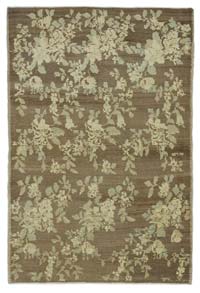 Vintage Turkish Hand-Knotted Rug - 4' 4" x 6' 5" (52" x 77")