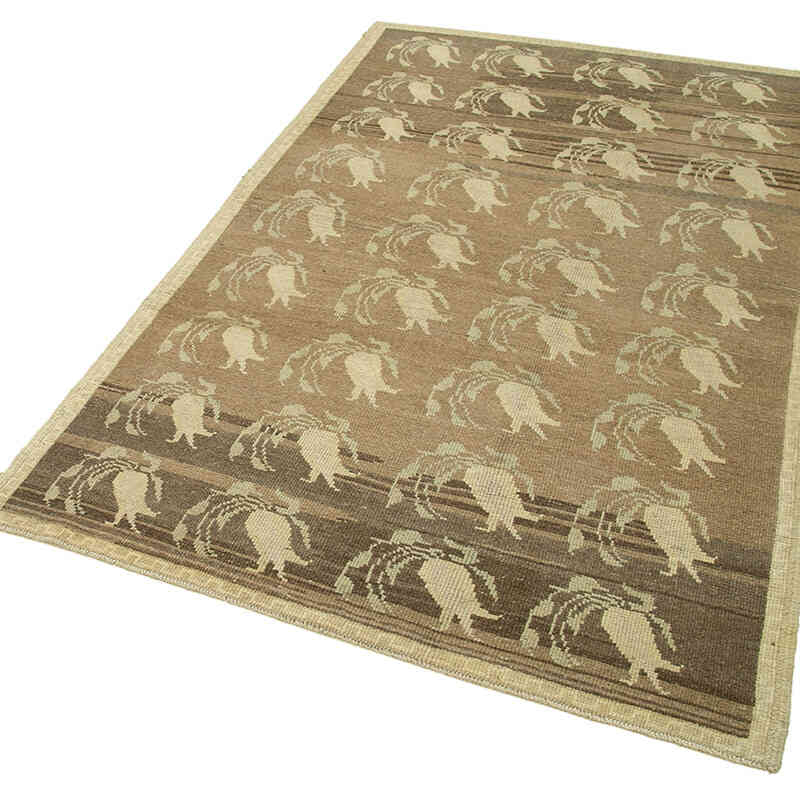 El Dokuma Vintage Halı - 126 cm x 210 cm - K0039885