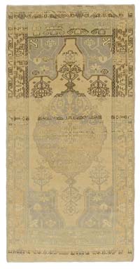 El Dokuma Vintage Halı - 105 cm x 210 cm
