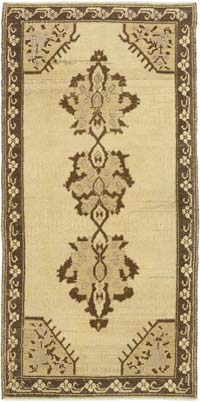 El Dokuma Vintage Halı - 90 cm x 182 cm