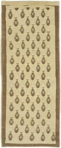 El Dokuma Vintage Halı - 88 cm x 215 cm