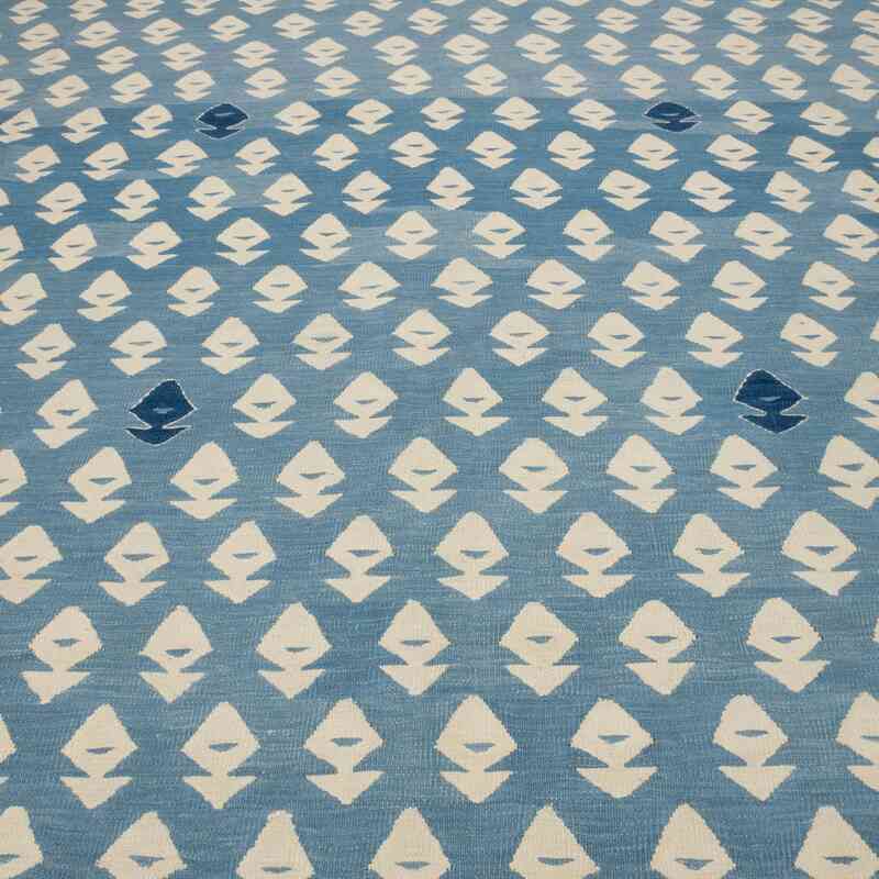 New Handwoven Turkish Kilim Rug - 10'  x 11'  (120" x 132") - K0040109