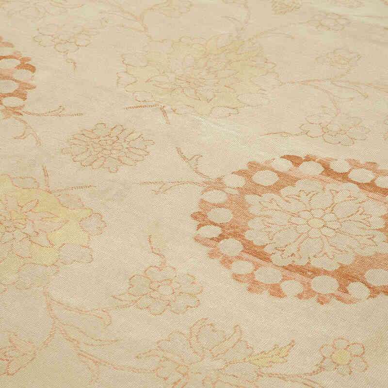 Nueva Alfombra Oushak Tejida a Mano - 262 cm x 357 cm - K0040452