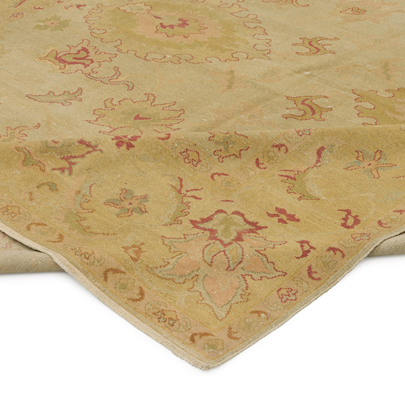Nueva Alfombra Oushak Tejida a Mano - 247 cm x 305 cm - K0040462