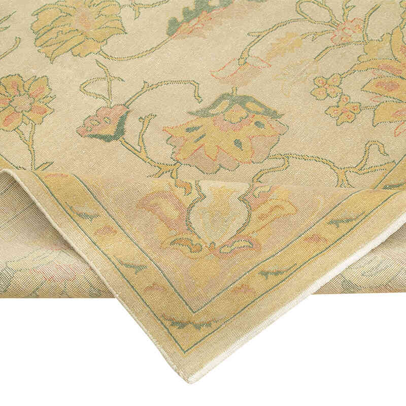 Nueva Alfombra Oushak Tejida a Mano - 242 cm x 330 cm - K0040478
