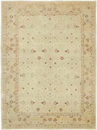 New Hand Knotted Wool Oushak Rug - 8' 6" x 11' 10" (102" x 142")