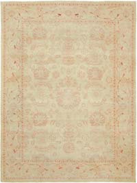 New Hand Knotted Wool Oushak Rug - 8' 8" x 11' 7" (104" x 139")