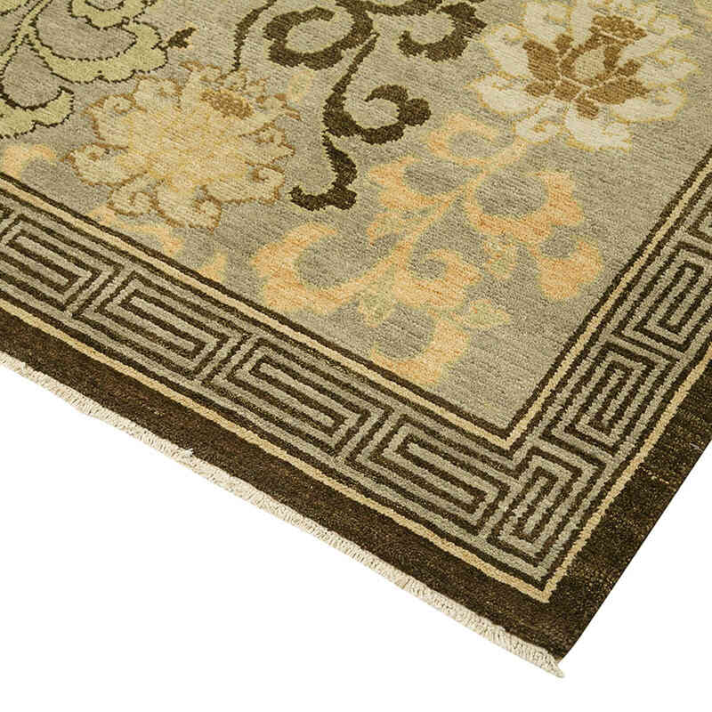 Nueva Alfombra Oushak Tejida a Mano - 245 cm x 303 cm - K0040542