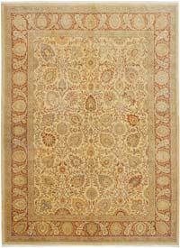 Yeni El Dokuma Uşak Halısı - 258 cm x 356 cm