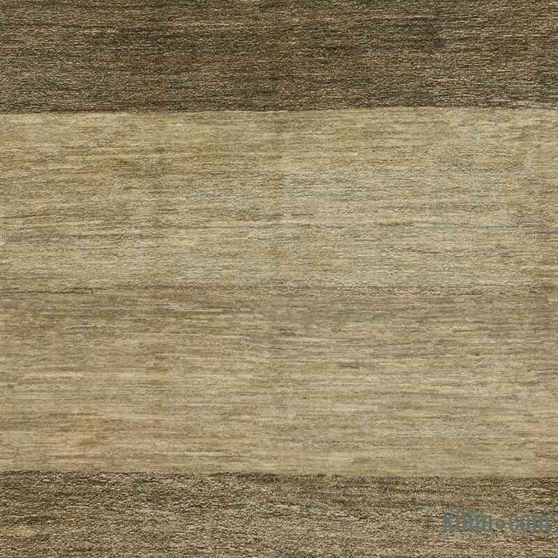 New Hand Knotted All Wool Oushak Rug - 8' 11" x 11' 7" (107" x 139") - K0040562
