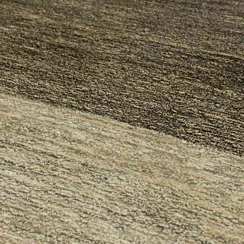 New Hand Knotted All Wool Oushak Rug - 8' 11" x 11' 7" (107" x 139") - K0040562