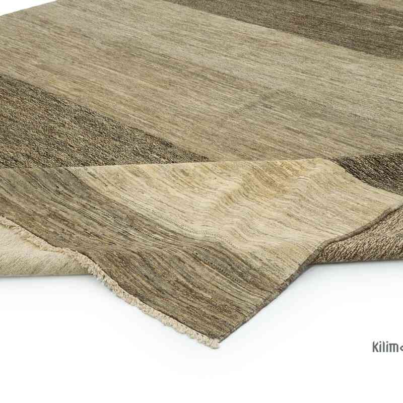 New Hand Knotted All Wool Oushak Rug - 8' 11" x 11' 7" (107" x 139") - K0040562