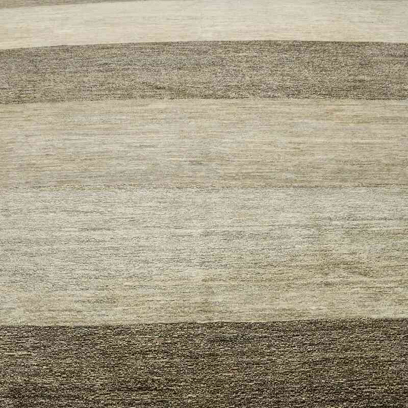 New Hand Knotted All Wool Oushak Rug - 8' 11" x 11' 7" (107" x 139") - K0040562