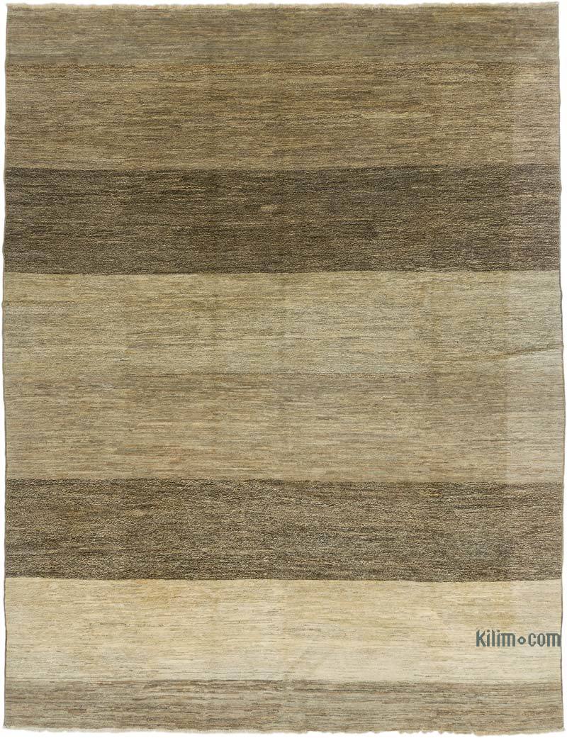 New Hand Knotted All Wool Oushak Rug - 8' 11" x 11' 7" (107" x 139") - K0040562