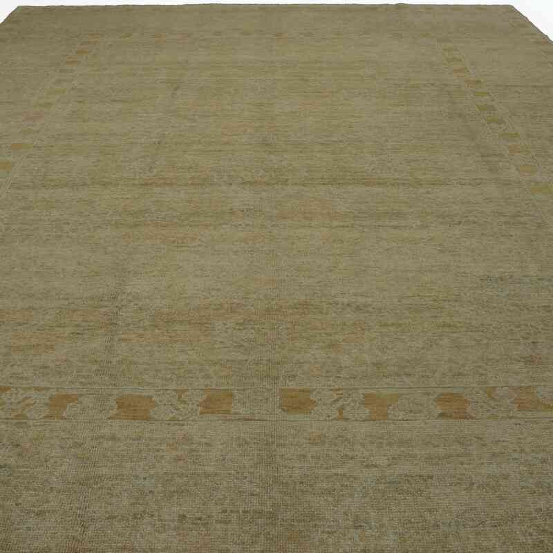 Nueva Alfombra Oushak Tejida a Mano - 280 cm x 362 cm - K0040566