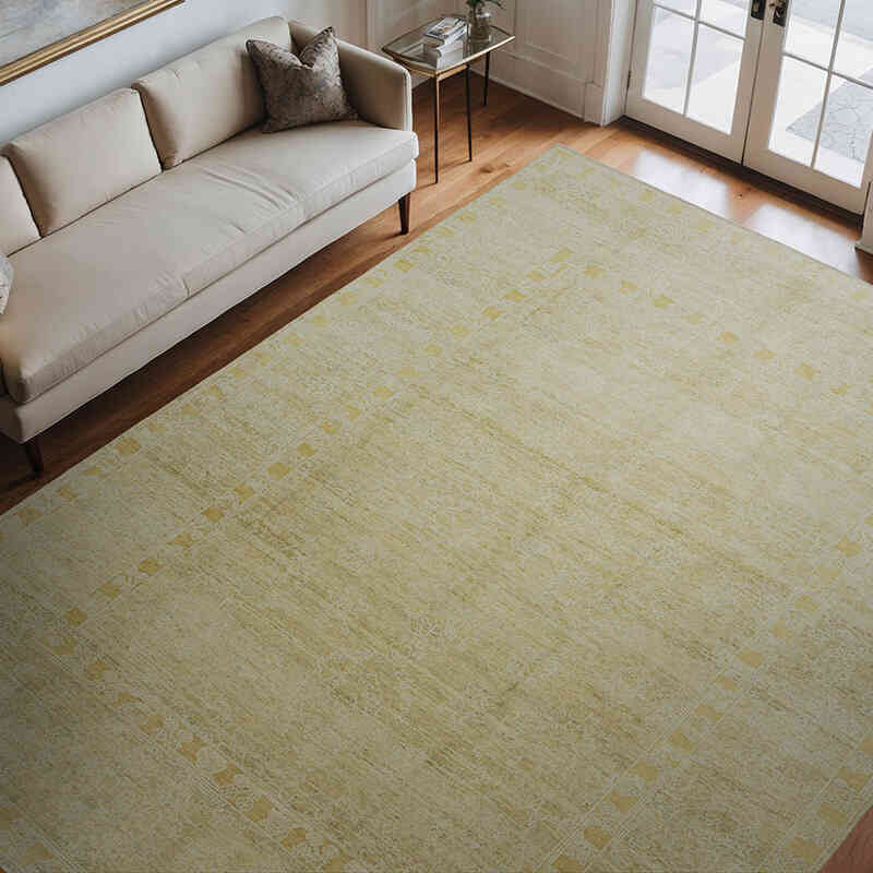 Nueva Alfombra Oushak Tejida a Mano - 280 cm x 362 cm - K0040566