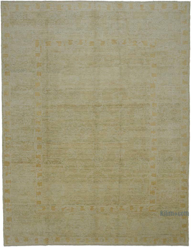Nueva Alfombra Oushak Tejida a Mano - 280 cm x 362 cm - K0040566