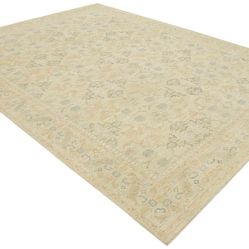 Nueva Alfombra Oushak Tejida a Mano - 275 cm x 353 cm - K0040574