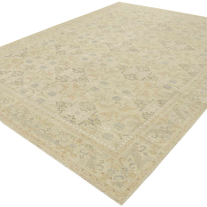 Nueva Alfombra Oushak Tejida a Mano - 275 cm x 353 cm - K0040574