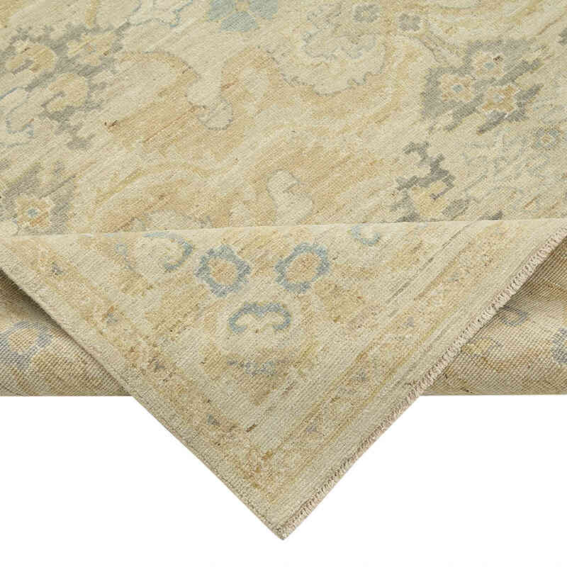 Nueva Alfombra Oushak Tejida a Mano - 275 cm x 353 cm - K0040574