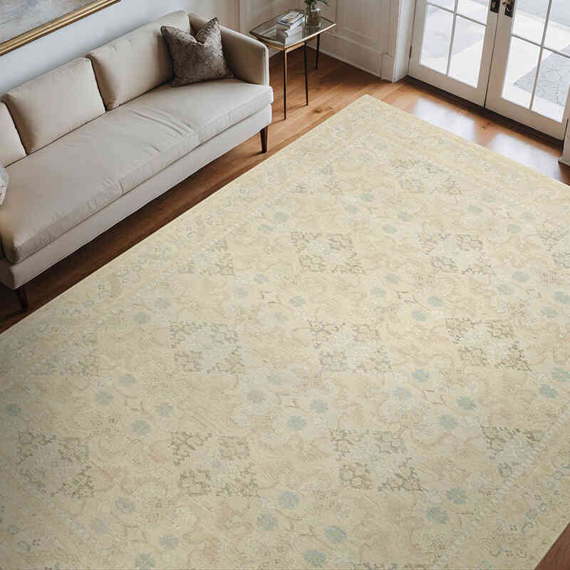 Nueva Alfombra Oushak Tejida a Mano - 275 cm x 353 cm - K0040574