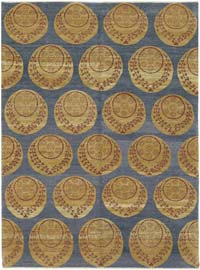 New Hand Knotted Wool Oushak Rug - 5' 11" x 8'  (71" x 96")