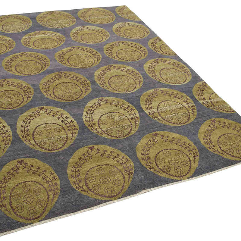 Nueva Alfombra Oushak Tejida a Mano - 180 cm x 245 cm - K0040586