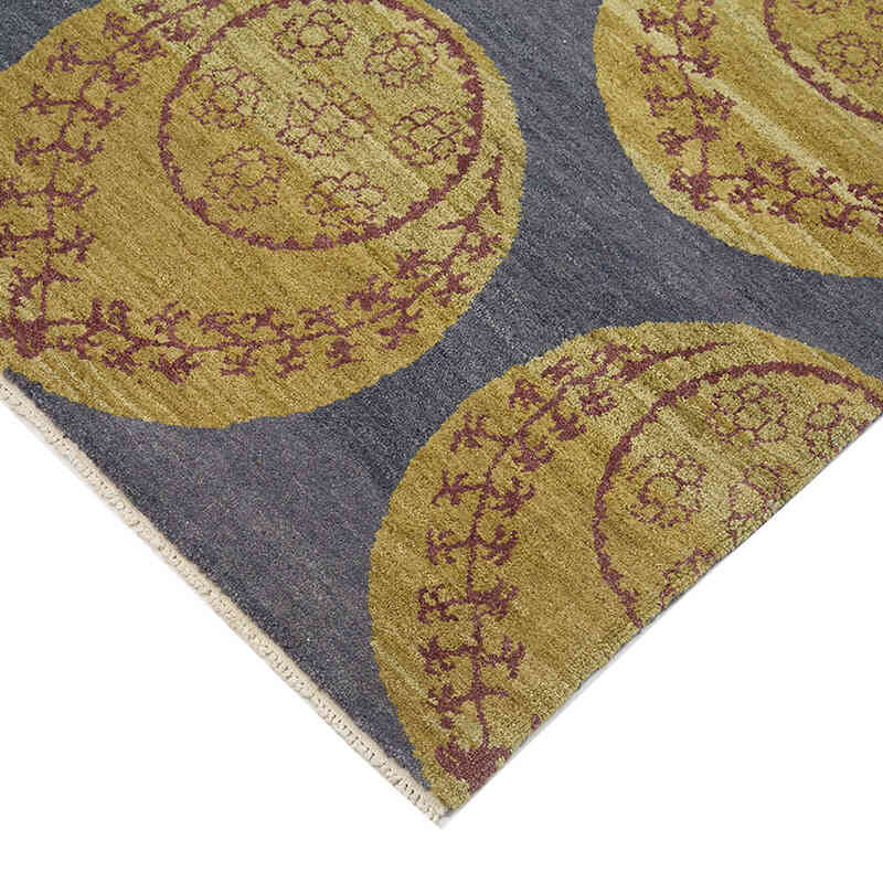Nueva Alfombra Oushak Tejida a Mano - 180 cm x 245 cm - K0040586
