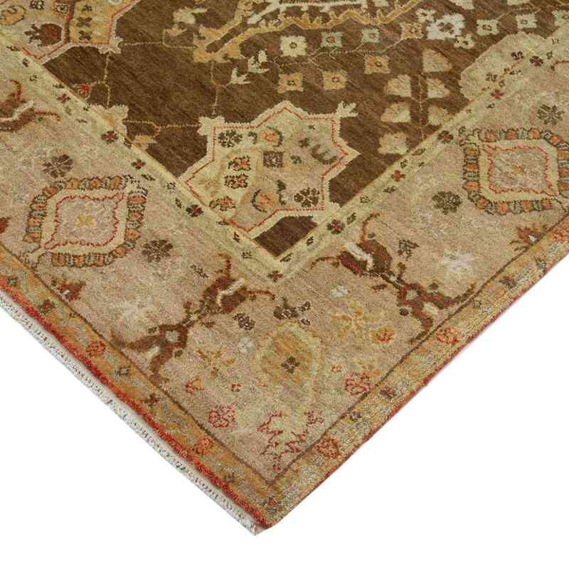 Nueva Alfombra Oushak Tejida a Mano - 180 cm x 273 cm - K0040605