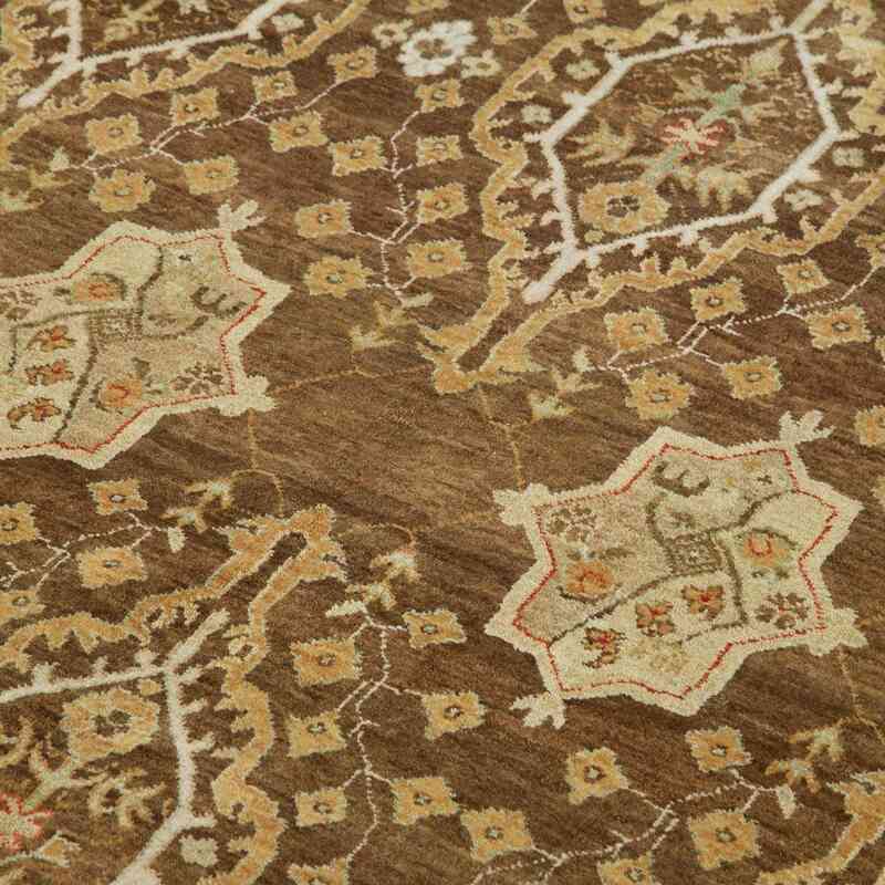 Nueva Alfombra Oushak Tejida a Mano - 180 cm x 273 cm - K0040605