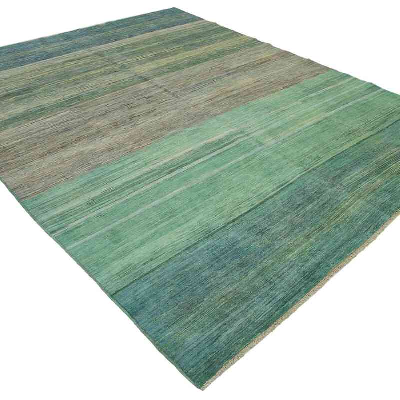 New Hand Knotted All Wool Oushak Rug - 7' 11" x 9' 9" (95 in. x 117 in.) - K0040617