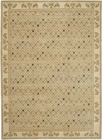 New Hand Knotted Wool Oushak Rug - 10'  x 13' 11" (120" x 167")
