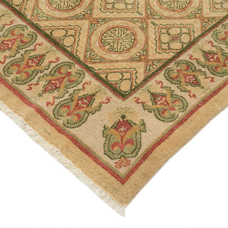 Nueva Alfombra Oushak Tejida a Mano - 240 cm x 306 cm - K0040631