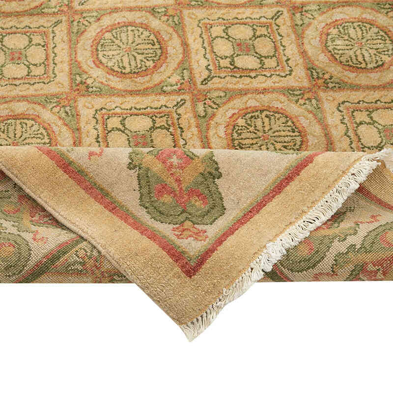 Nueva Alfombra Oushak Tejida a Mano - 240 cm x 306 cm - K0040631