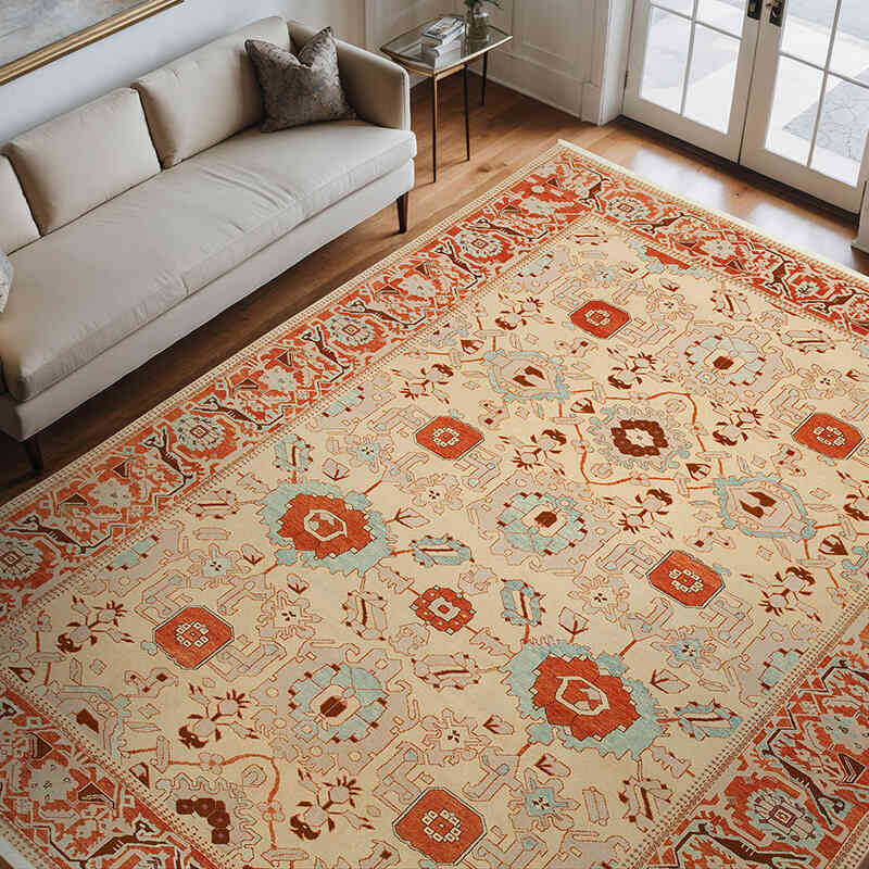 Yeni El Dokuma Uşak Halısı - 280 cm x 350 cm - K0040643