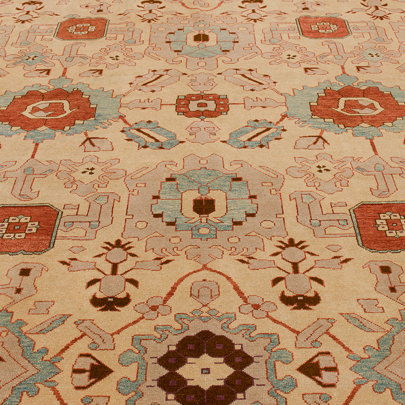 Yeni El Dokuma Uşak Halısı - 280 cm x 350 cm - K0040643