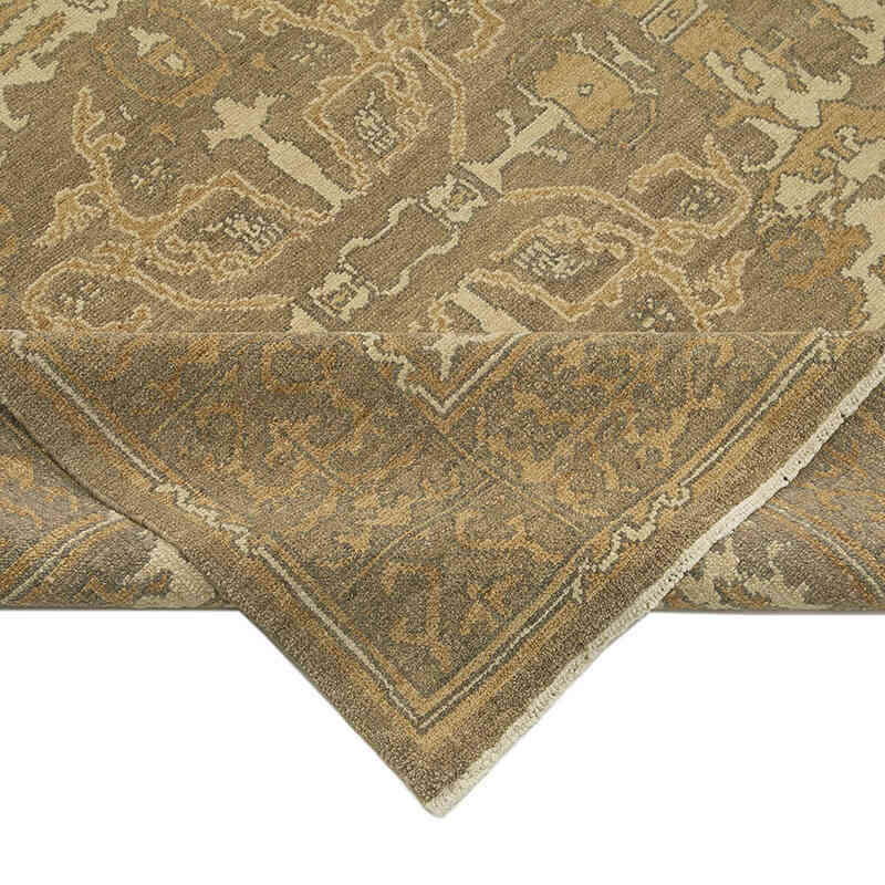 Nueva Alfombra Oushak Tejida a Mano - 305 cm x 426 cm - K0040644