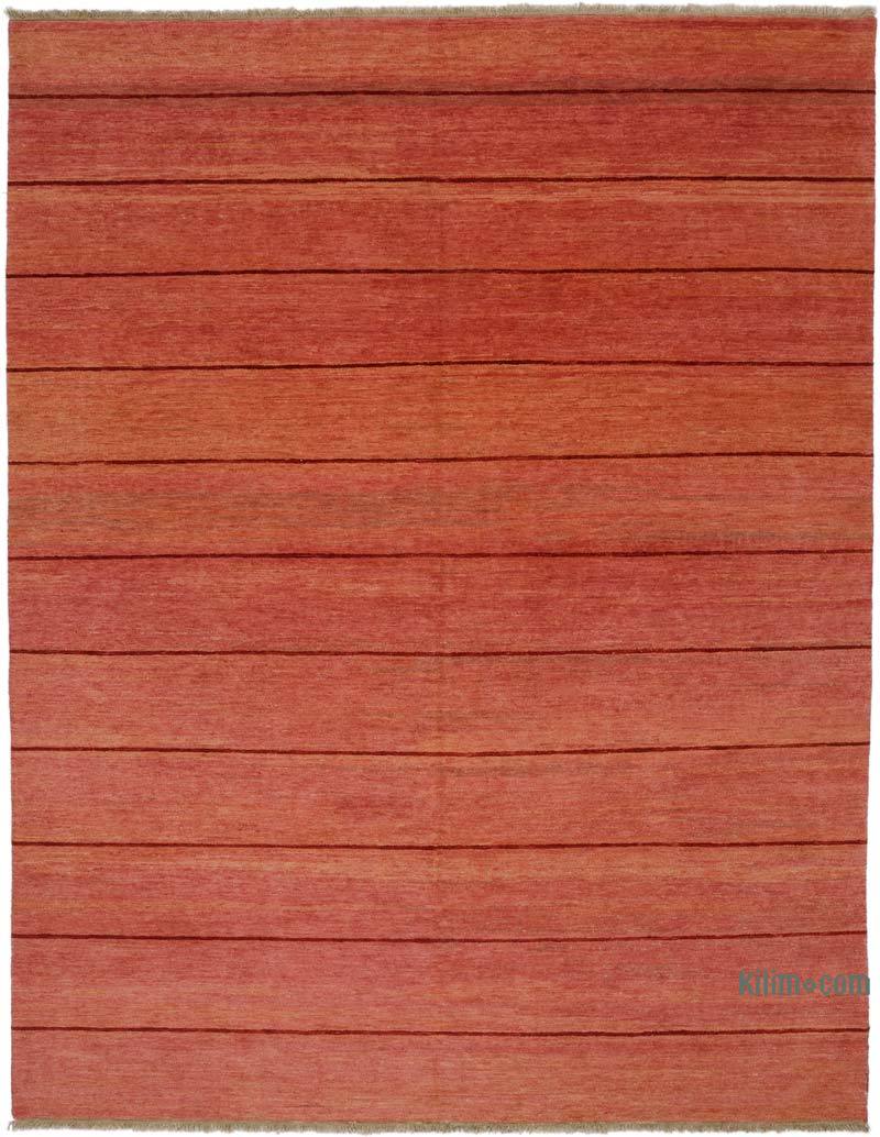 New Hand Knotted Wool Rug - 9' 3" x 11' 11" (111 in. x 143 in.) - K0040646