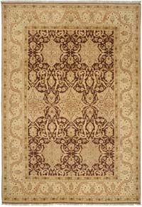 New Hand Knotted Wool Oushak Rug - 9' 10" x 14' 1" (118" x 169")