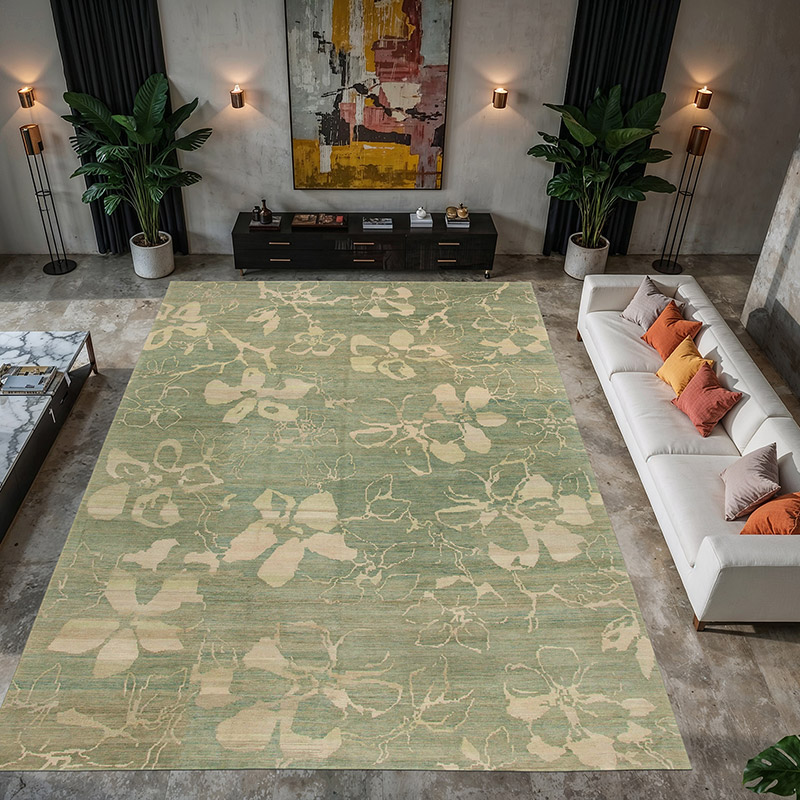 Nueva Alfombra Tejida a Mano - 308 cm x 424 cm - K0040650