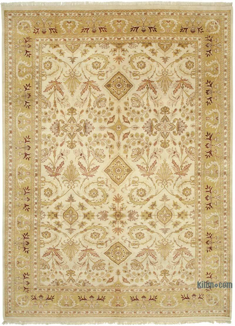 Nueva Alfombra Oushak Tejida a Mano - 305 cm x 413 cm - K0040662