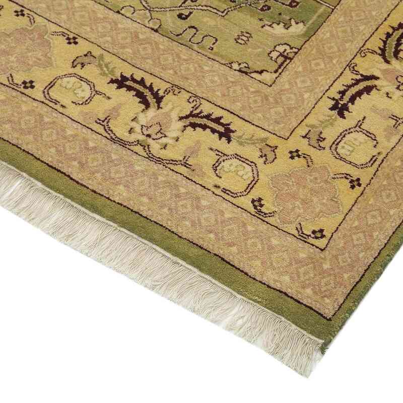 New Hand Knotted Wool Oushak Rug - 8'  x 10' 2" (96 in. x 122 in.) - K0040666
