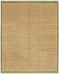 New Hand Knotted Wool Oushak Rug - 8'  x 9' 11" (96" x 119")