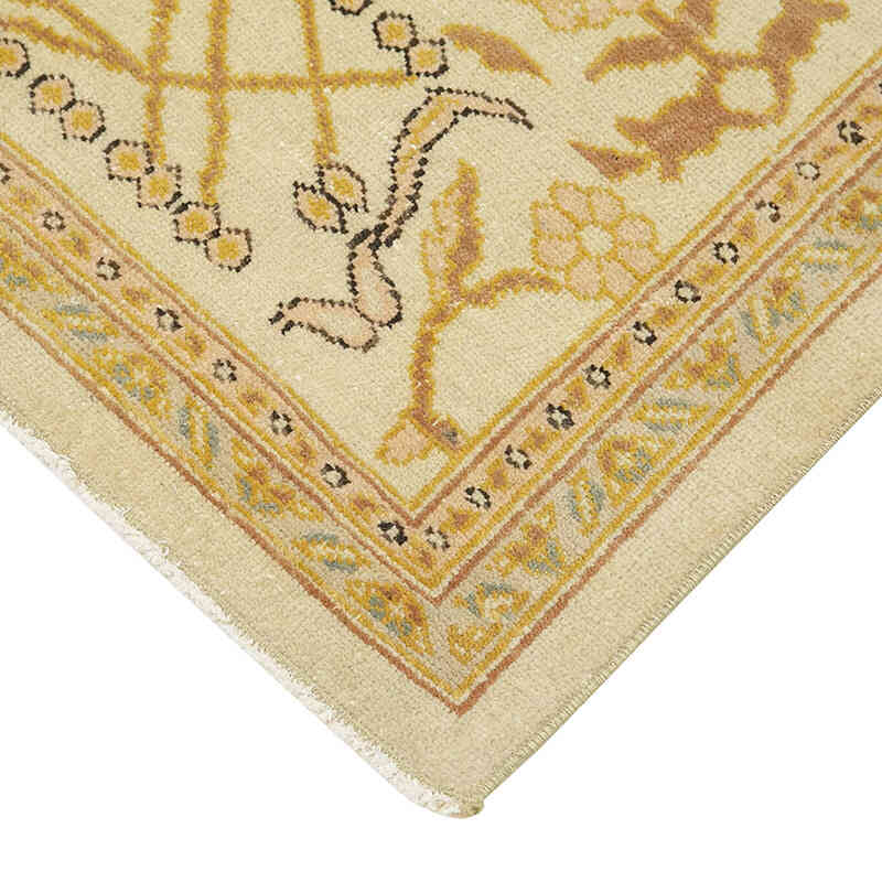 New Hand Knotted Wool Oushak Rug - 8' 4" x 9' 11" (100" x 119") - K0040696