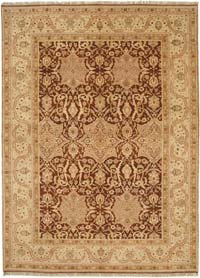 New Hand Knotted Wool Oushak Rug - 9' 11" x 13' 10" (119" x 166")