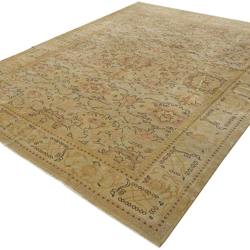 Nueva Alfombra Oushak Tejida a Mano - 250 cm x 302 cm - K0040704