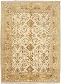 New Hand Knotted Wool Oushak Rug - 8' 9" x 11' 11" (105" x 143")