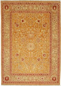 New Hand Knotted Wool Oushak Rug - 10'  x 14' 1" (120" x 169")